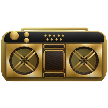 [R6] Holdable Boombox Left