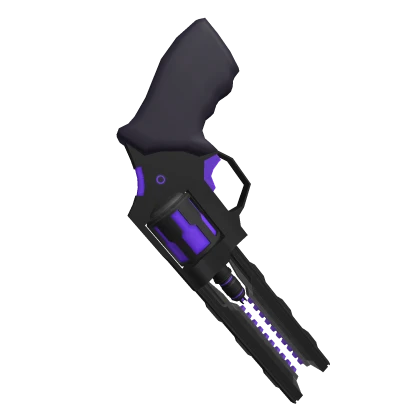Purple Cybernetic Blaster Left