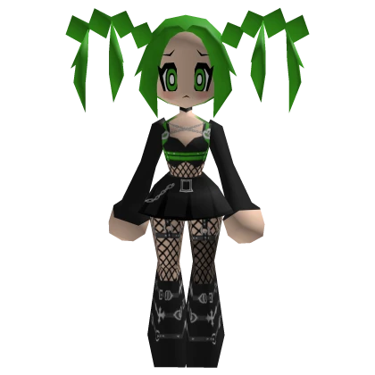 💚Light - Punk Girl Low poly