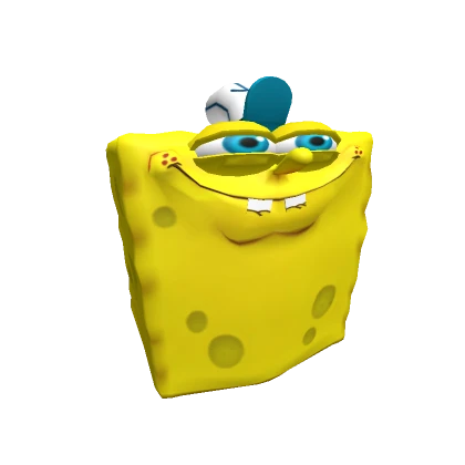 Smirking SpongeBob Head