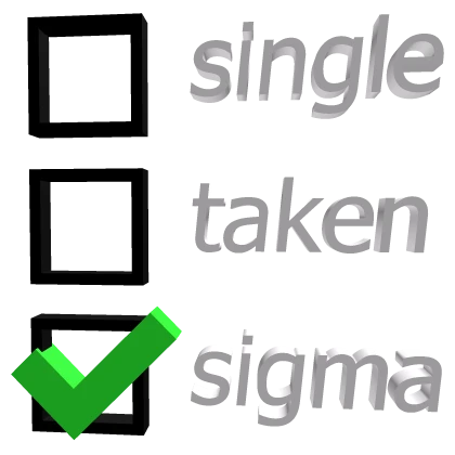 sigma checkbox