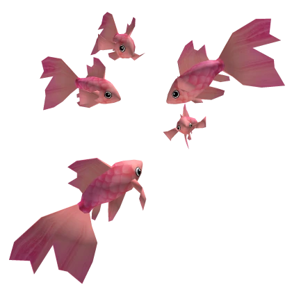 Pink Fish Around Head