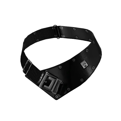 High Fashion Black Designer Leather Belt