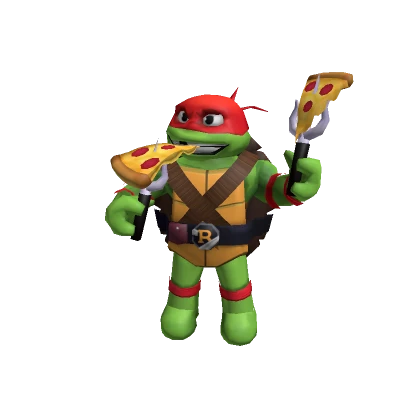 TMNT Raph Pizzas Sais Head Accessory