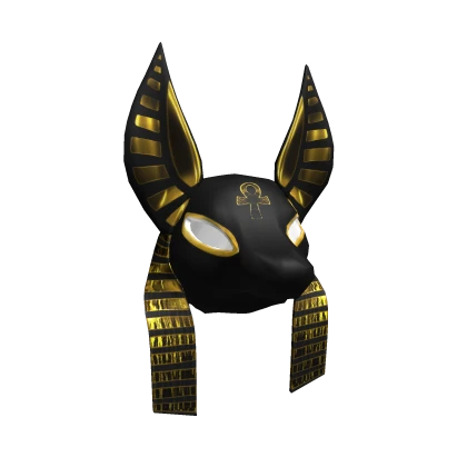 Golden Anubis Mask