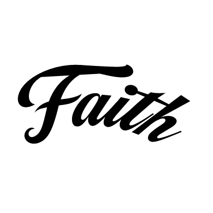 Faith Face Tattoo