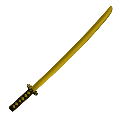 Golden Katana of the Unflinching Dawn