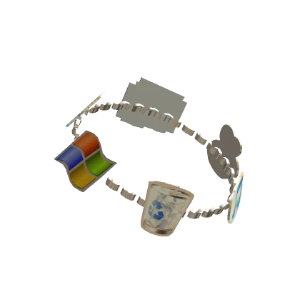 Frutiger Aero Computer Bracelet