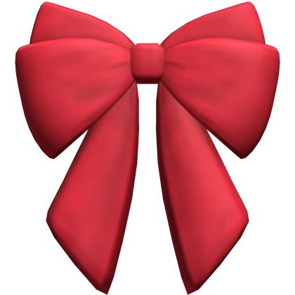 ♡ red bow