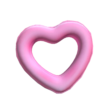 Pink Heart Shaped Floaty