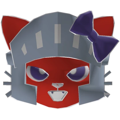 Team Crimson Cats Head