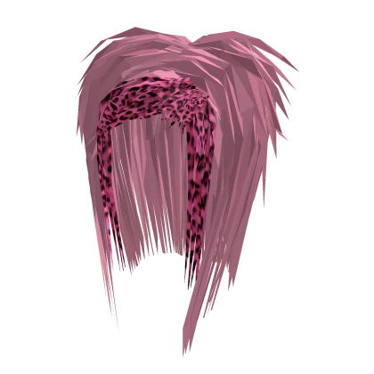 Long Scene Hair (Pink Cheetah Pint)