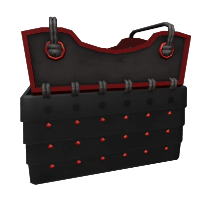 Red Samurai Chest Armor
