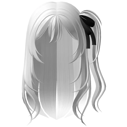 ♡ Soft Side Ribbon in White