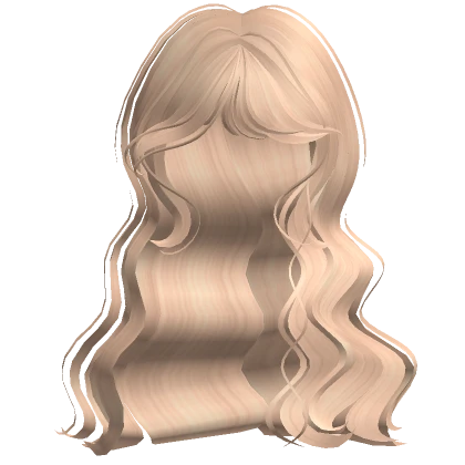 ♡ silky wavy hair in blonde