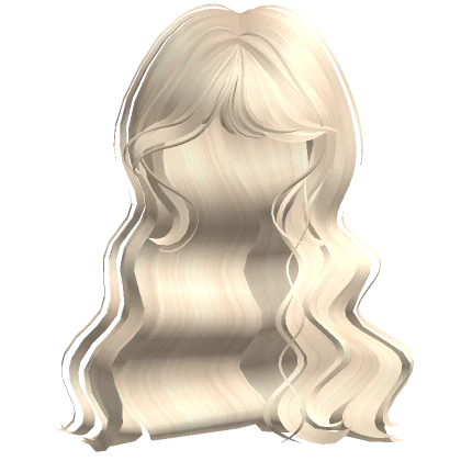 ♡ silky wavy hair in beige