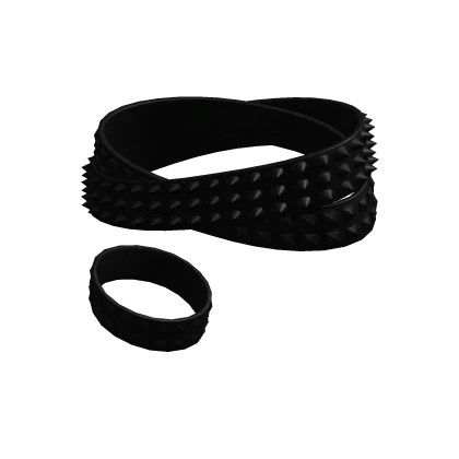 Spiked Studded Goth Belts Black 3