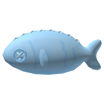 kawaii fish plush cat toy