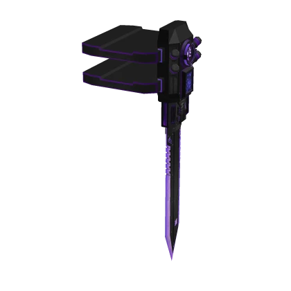 HMHD Plasma Blade Left (Purple Blocky)