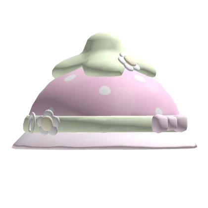 cute pink strawberry bucket hat