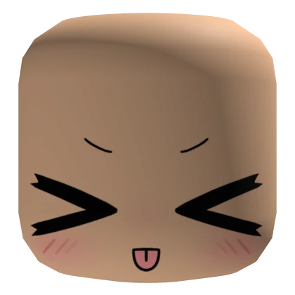 Silly Tongue Out Chibi Face