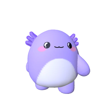 Cute Mini Axolotl Plushie