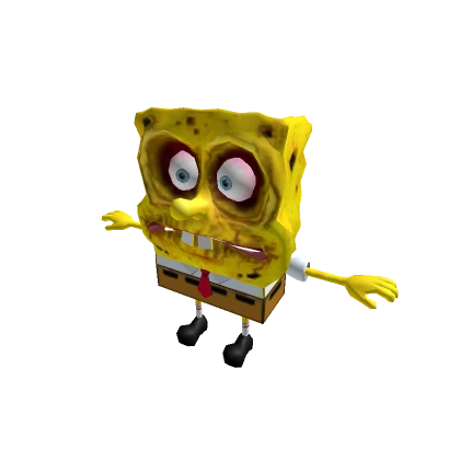 Creepy Crazy Sponge Hat