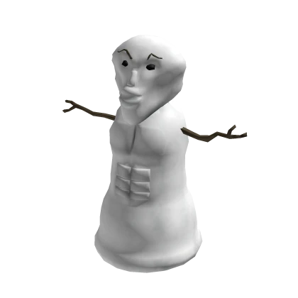 Mewing Snowman