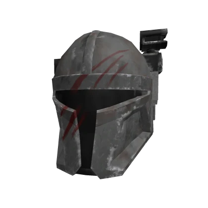 Futuristic Iron War Helm