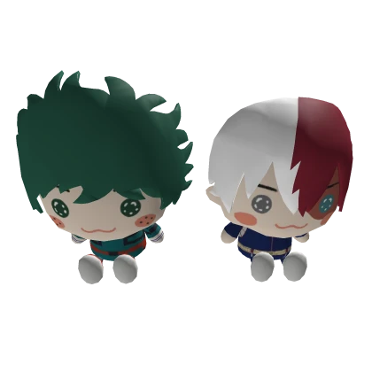 Vigilante Hero X Fire & Ice Cute Plush