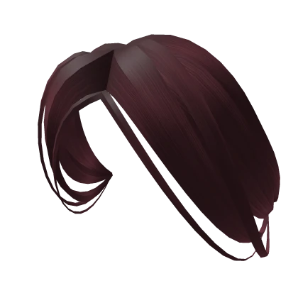 NewSide Bangs in Dark Red