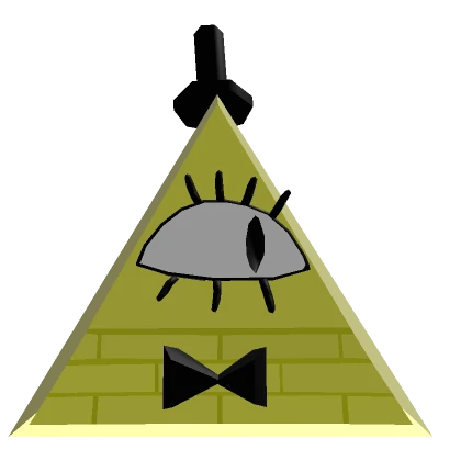 bowtie bill pyramid cipher guy costume