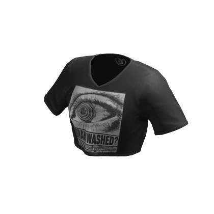 Hellstar Brainwashed Crop Top Shirt