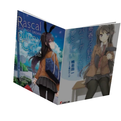 bunny girl senpai anime manga magazine japanese
