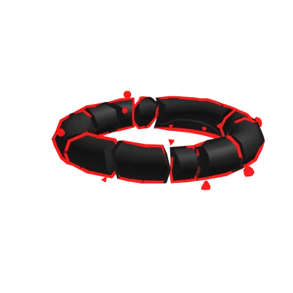 Red Broken Glitch Halo