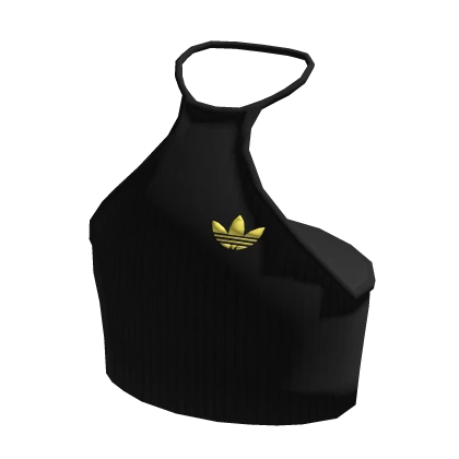 adidas Halter Black Rib