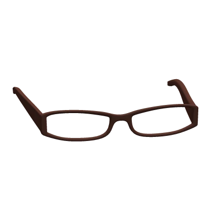 2000's Sleek Office Glasses in Brown