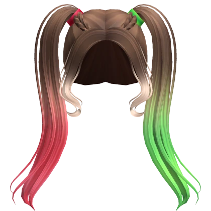  🍉Bella's Iconic Watermelon Long ANIME Pigtails