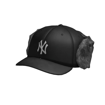 Black Emo Trapper NY Fitted