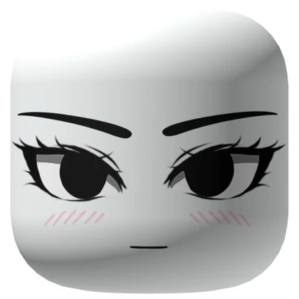 ✅ Chibi Anime Blush Face
