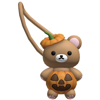 ♡ kawaii halloween pumpkin bear purse