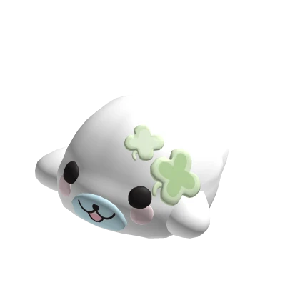 ♡ cutesy clover seal plushie