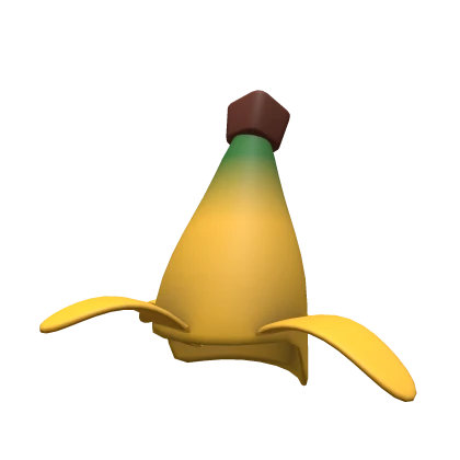 Banana Top Hat Quirky Retro Yellow