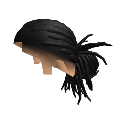 Dreadlocks Bun Tied [Black]