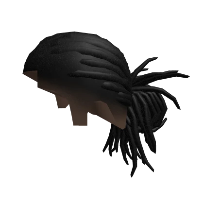 Dreadlocks Bun Tied [Black]