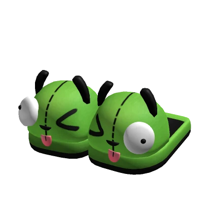 Silly Alien Slippers