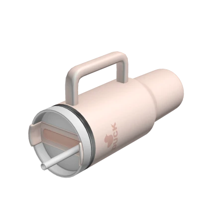 Light Pink Water Bottle Holdable