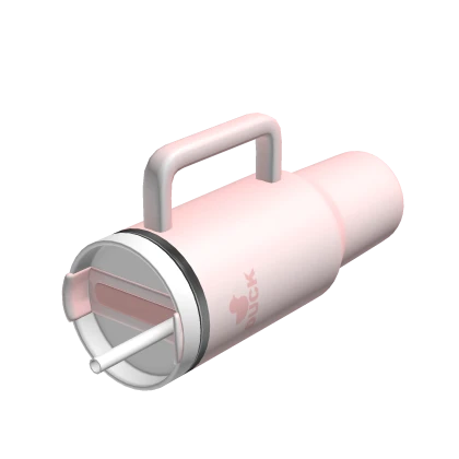 Pink Water Bottle Holdable