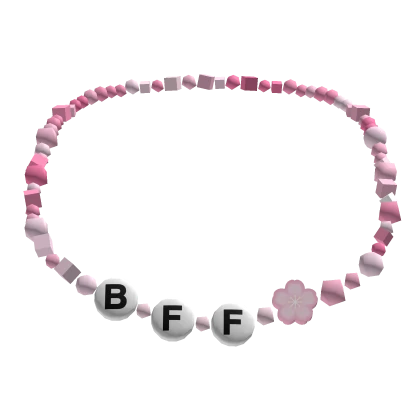 pink best friend necklace bff (3.0) ♡