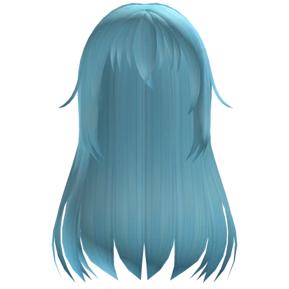 Rimuru Tempest anime hair Blue Long
